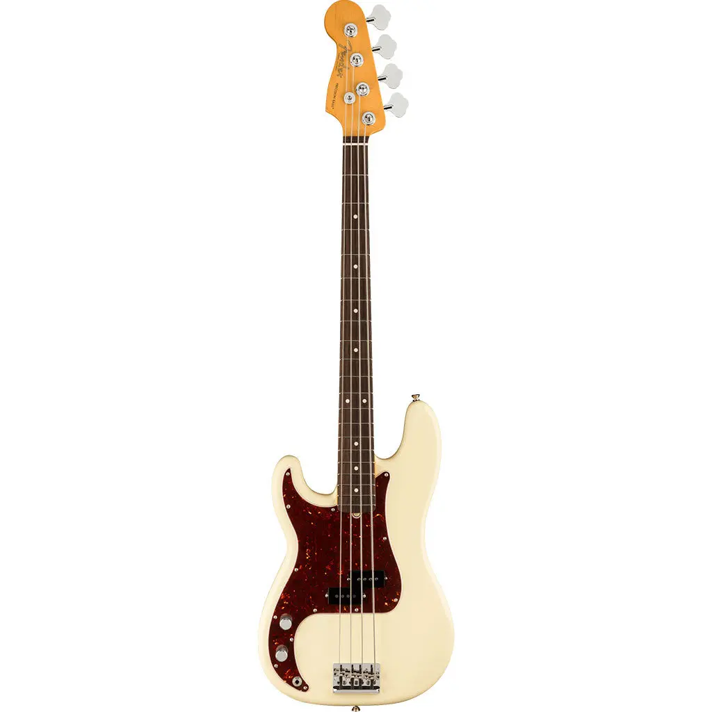 Fender - American Professional Ii Precision Bass® Left-Hand - Rosewood Fingerboard - Olympic White 2