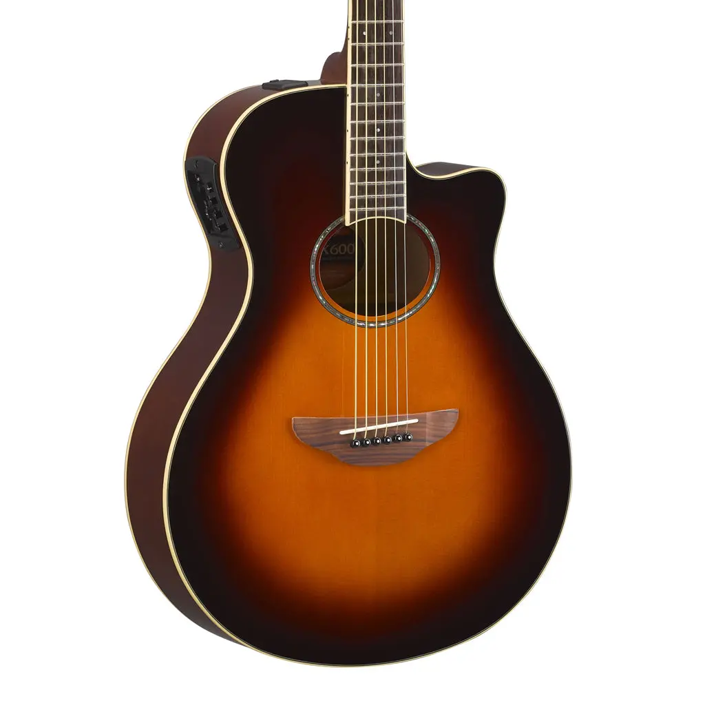 Yamaha - Apx600 Acoustic Guitar - Old Violin Sunburst 1