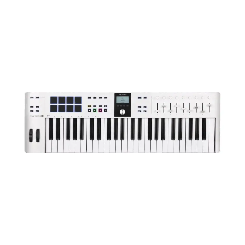 Arturia Keylab Essential Mk3 49-Key Midi Controller - White 1