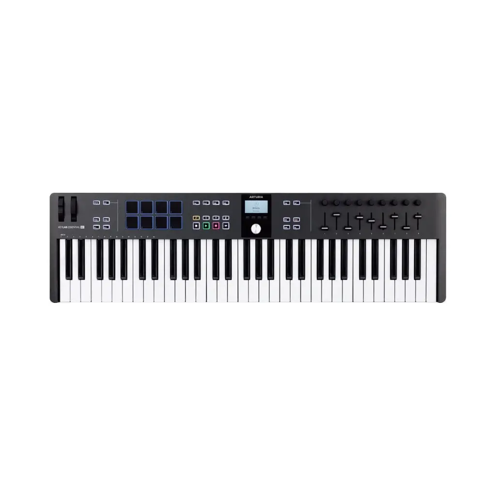 Arturia Keylab Essential 3 61-Key Midi Controller - Black 1