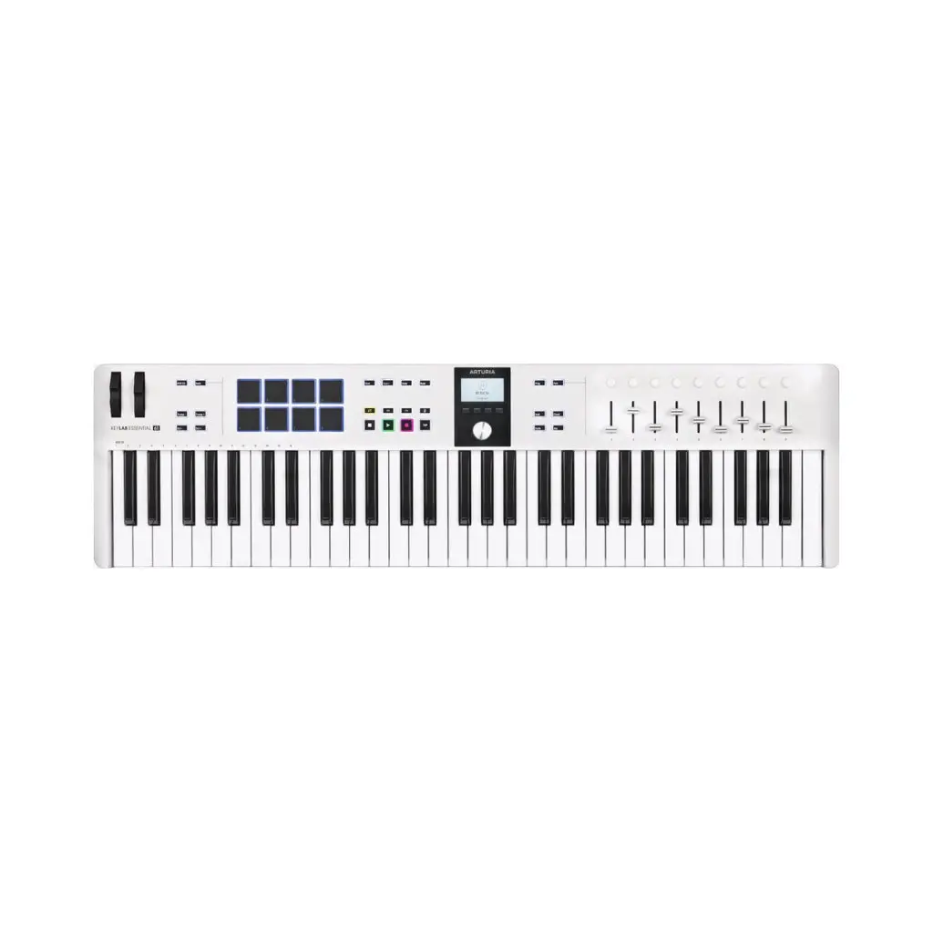 Arturia Keylab Essential 3 61-Key Midi Controller - White 1