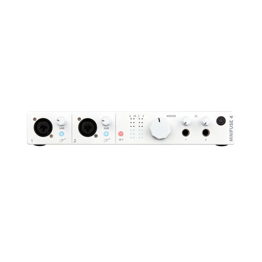 Arturia Minifuse 4 4-In/4-Out Usb-C Audio Interface - White 1