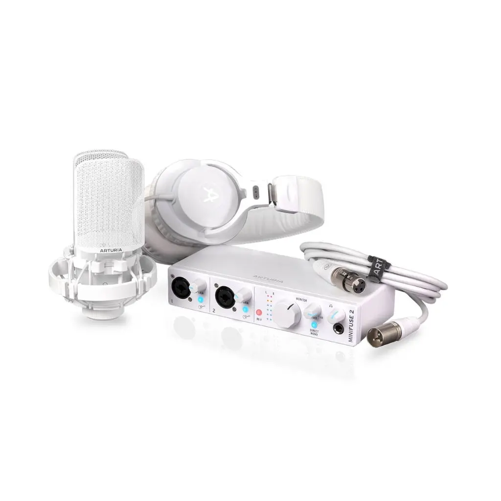 Arturia Minifuse Recording Studio Pack - White 1