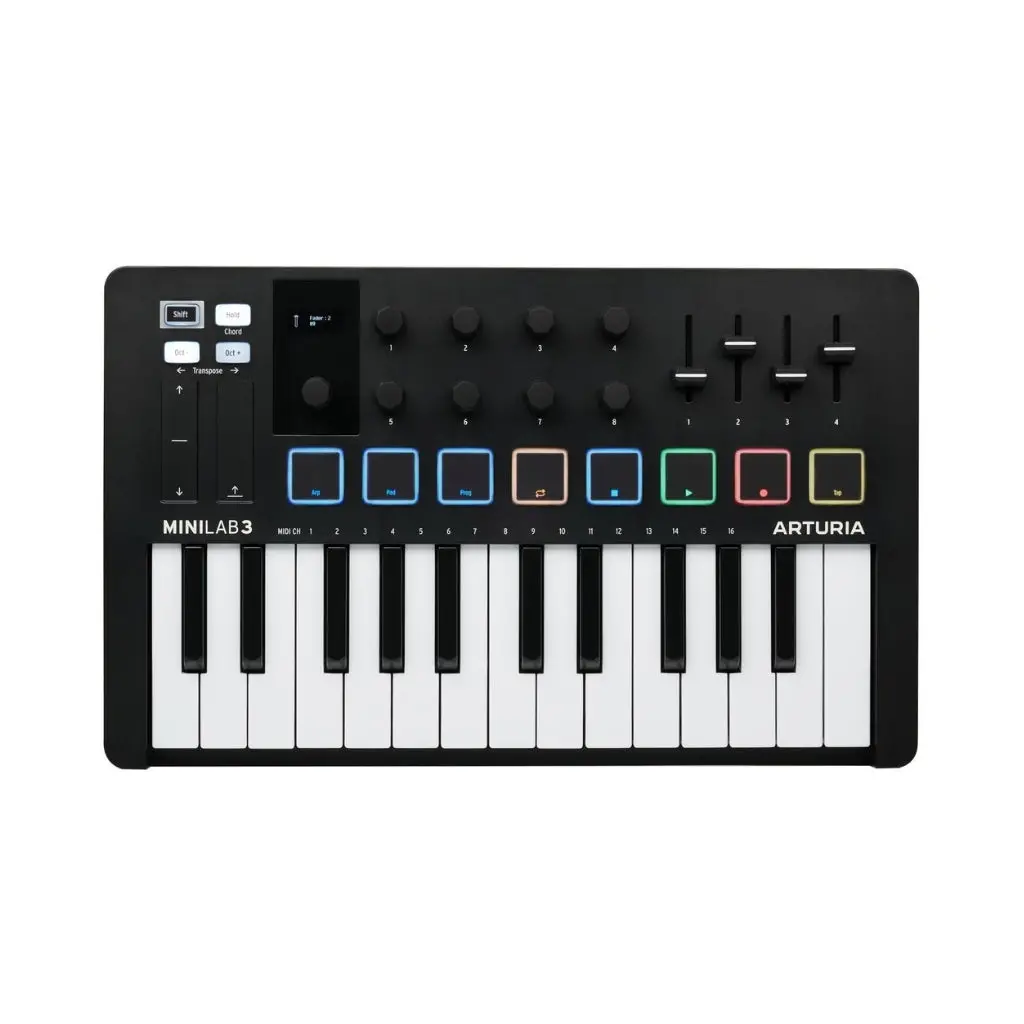 Arturia Minilab 3 25-Note Keyboard Controller - Black 1