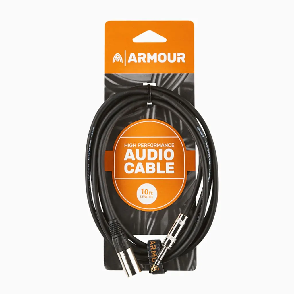 Armour Cjpm10 Hp Xlrmale/Jack (Trs) Lead 1