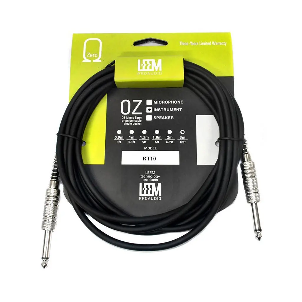 Leem 10Ft Guitar Lead 1