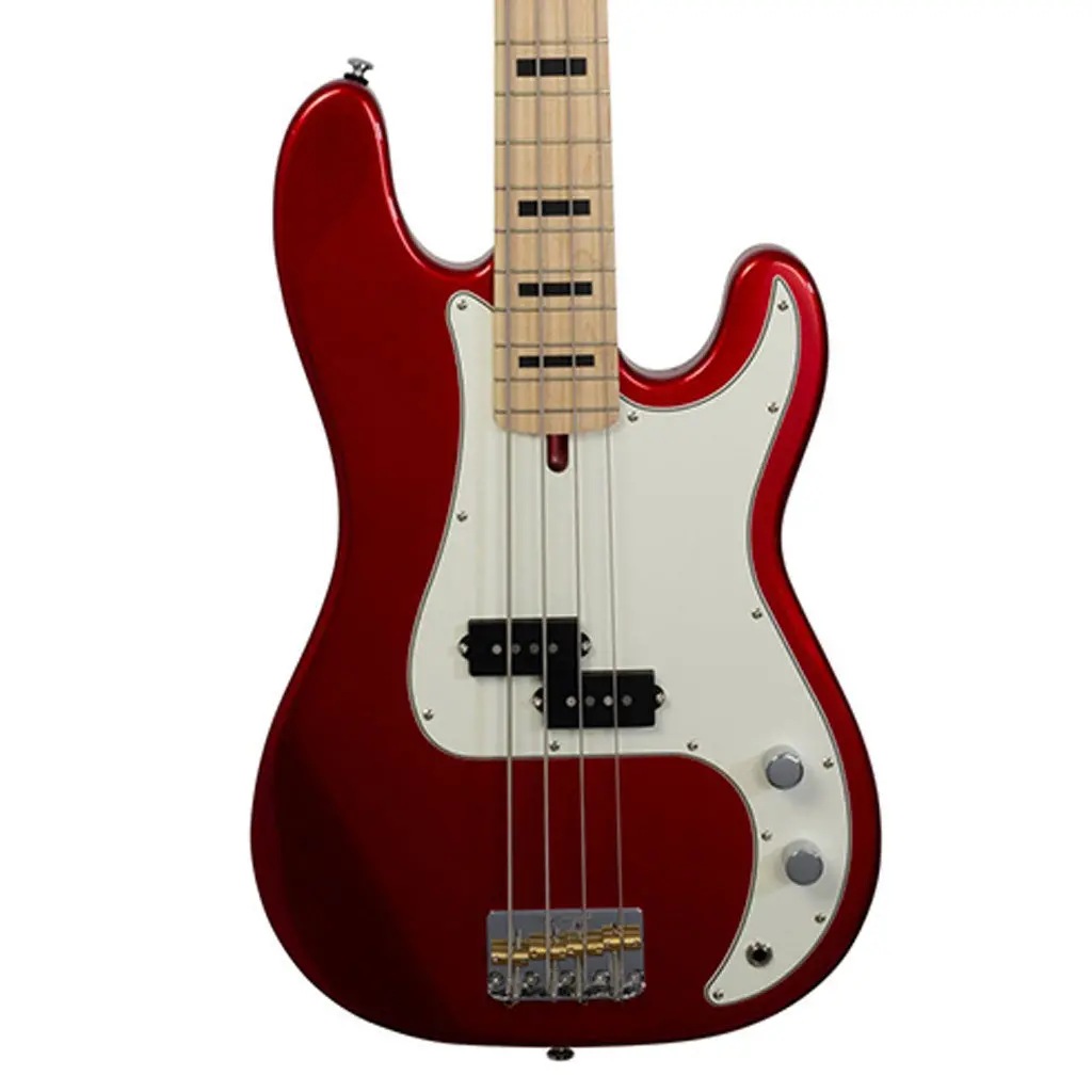 Ashdown - The Arc-4 Bass Guitar Rosewood Fretboard - Candy Apple Red 1