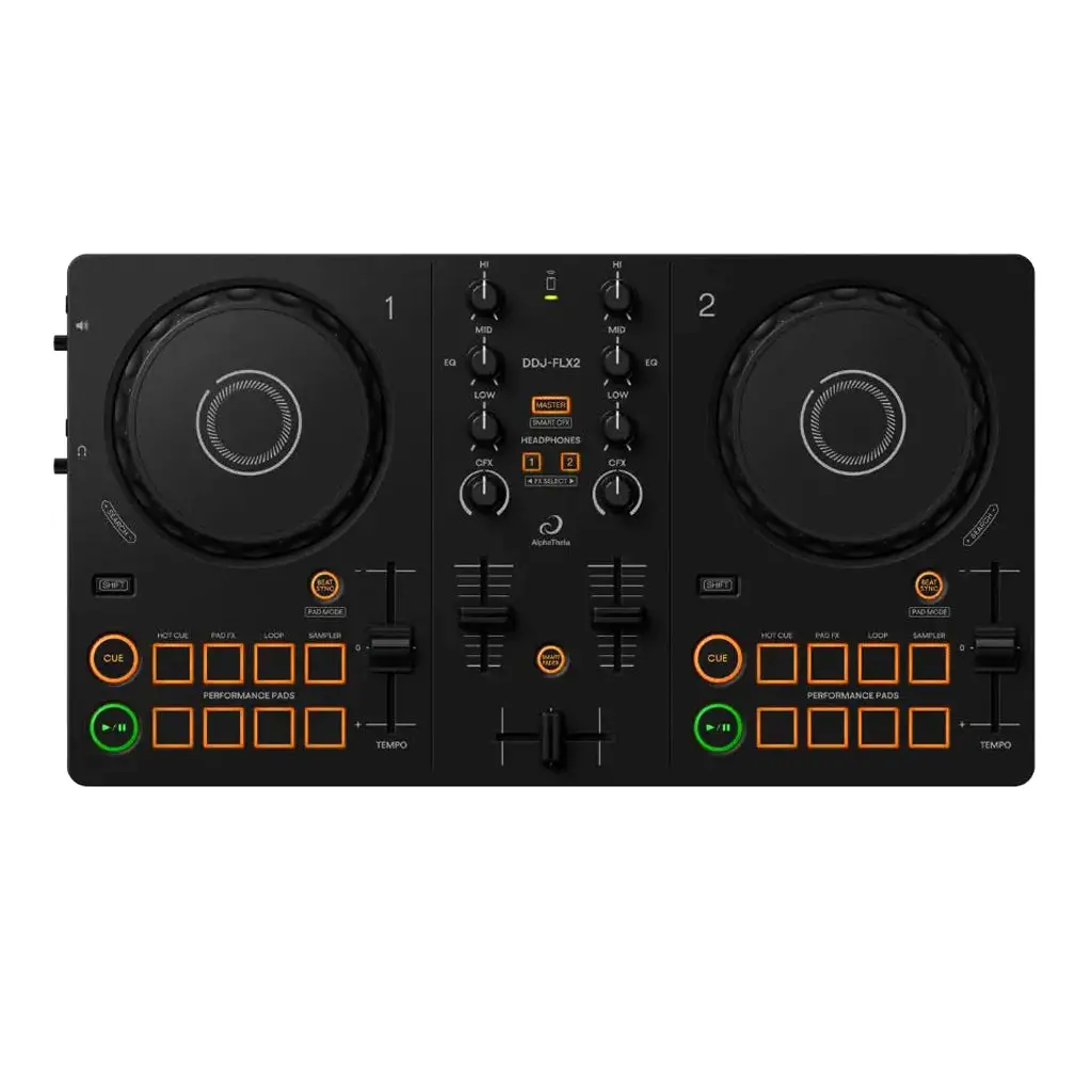 Alphatheta Ddj-Flx2 Compact 2-Channel Dj Controller 1