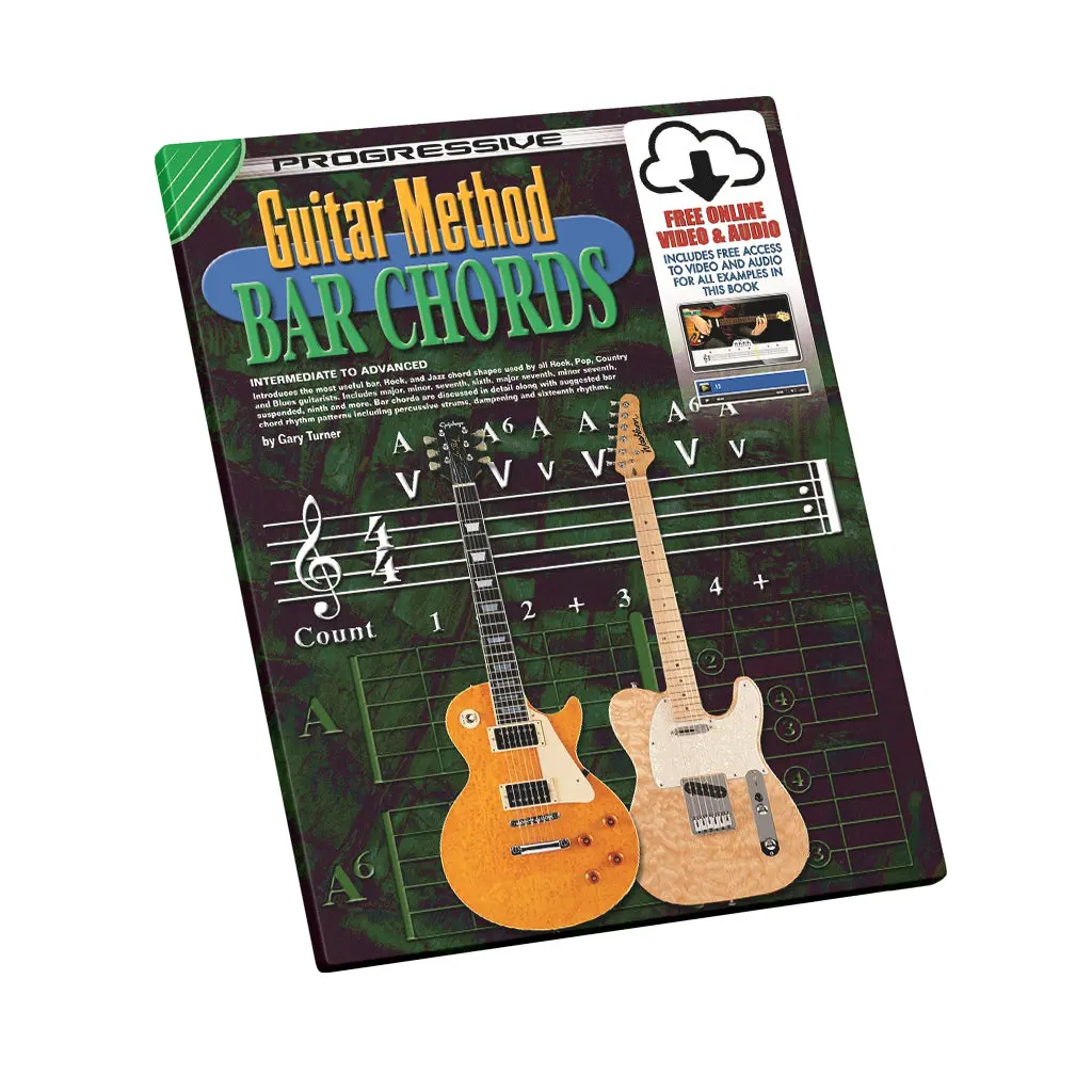 Progressive Guitar Method Bar Chords - Book 1