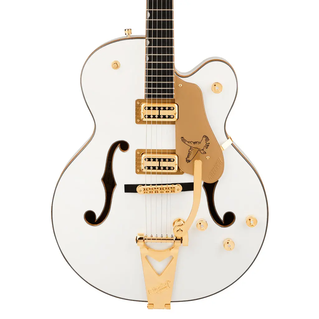 Gretsch Synchromatic Falcon Hollowbody Singlecut With Bigsby - Snowcrest White 1