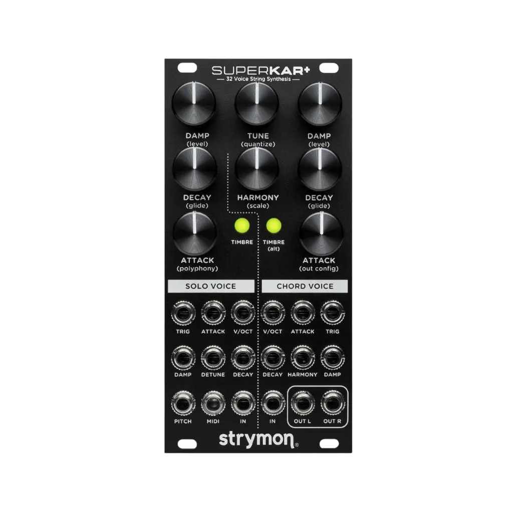 Strymon Superkar+ Synth Voice Eurorack Module 1