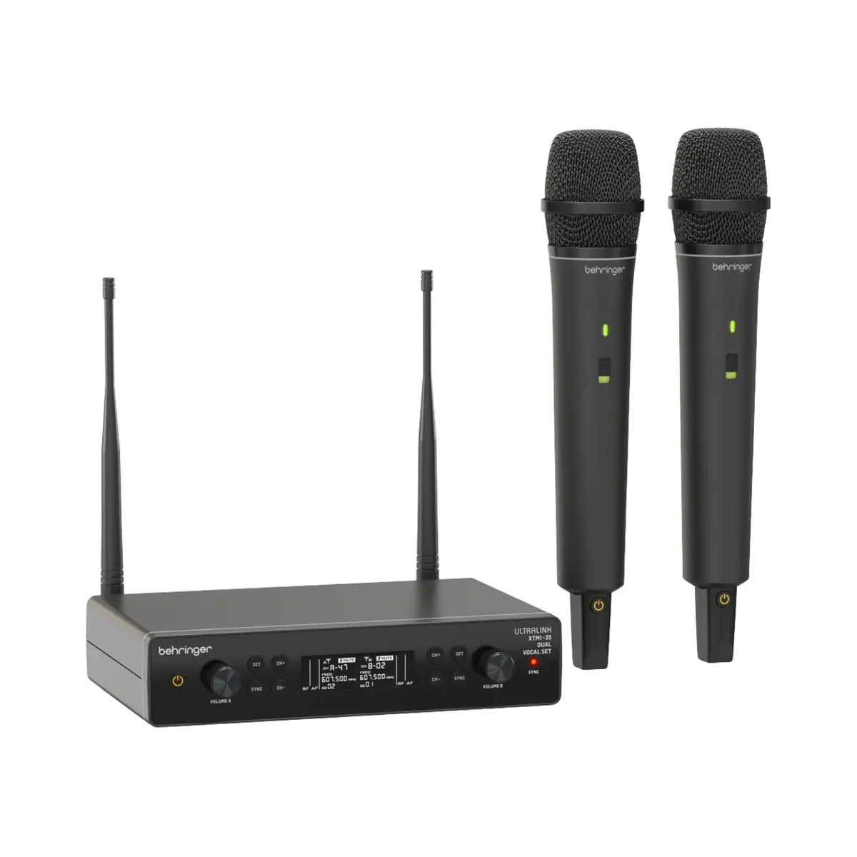 Behringer Xtm1-35 Dual Uhf Wireless Mic Kit 1