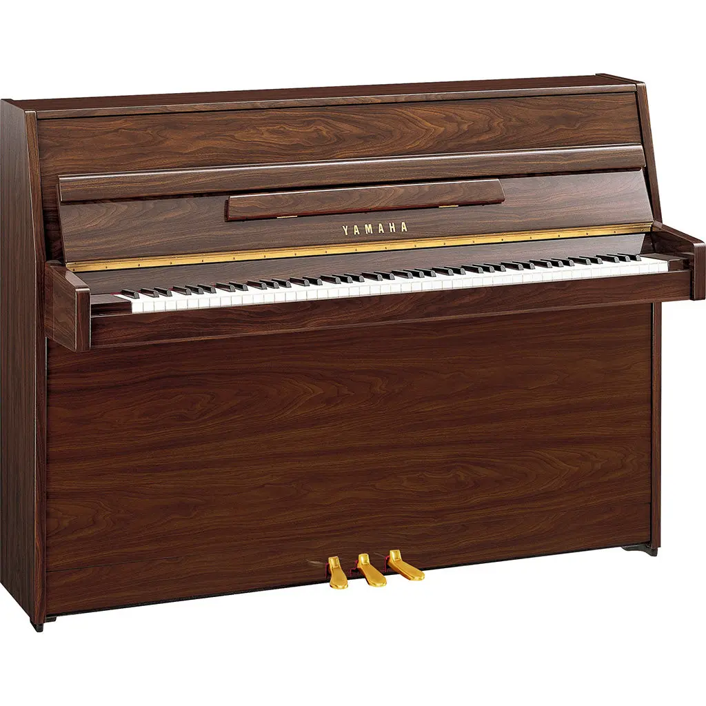 Yamaha Ju109pw Upright Piano - Polished Walnut 1