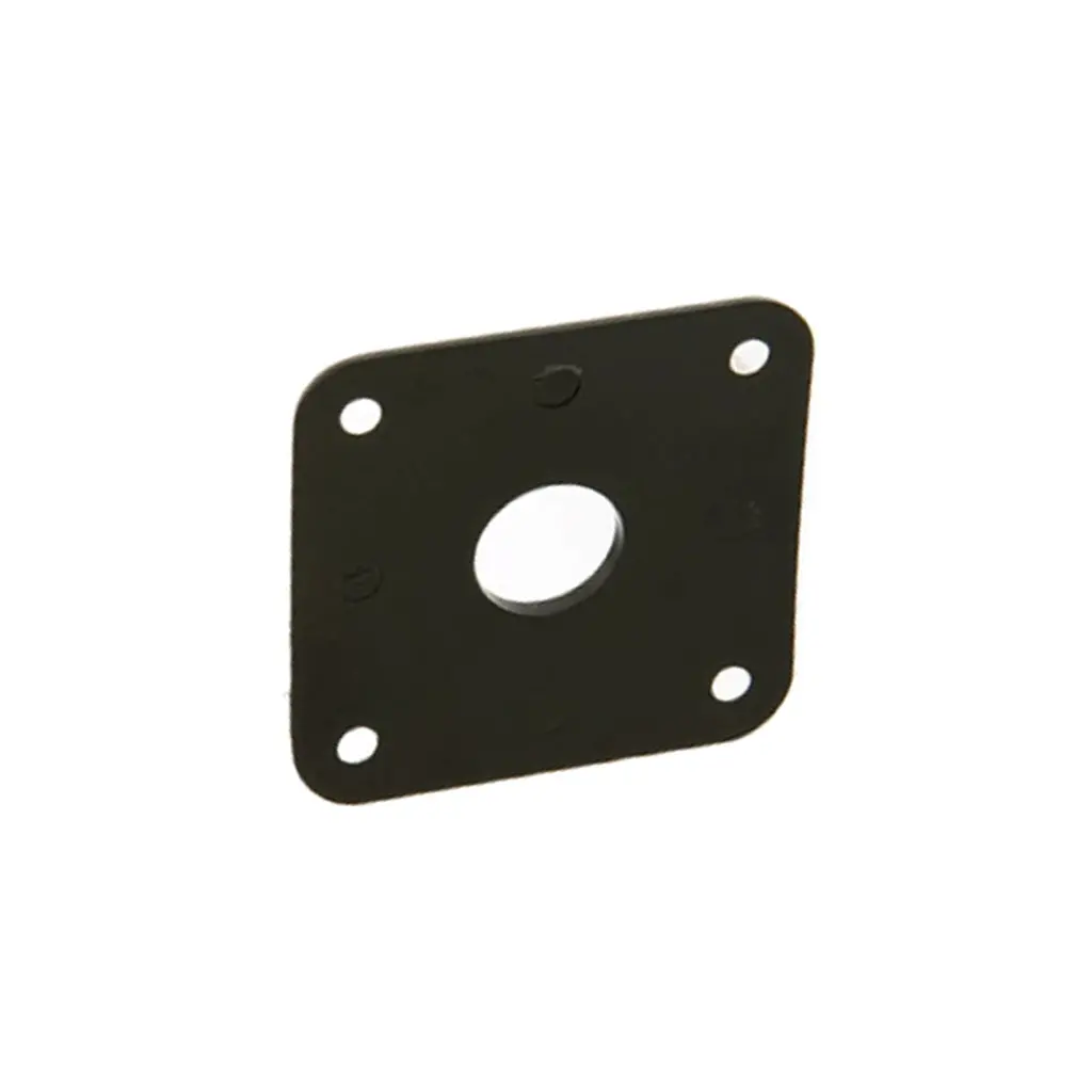 Gibson Prjp010 Plastic Jack Plate - Black 1
