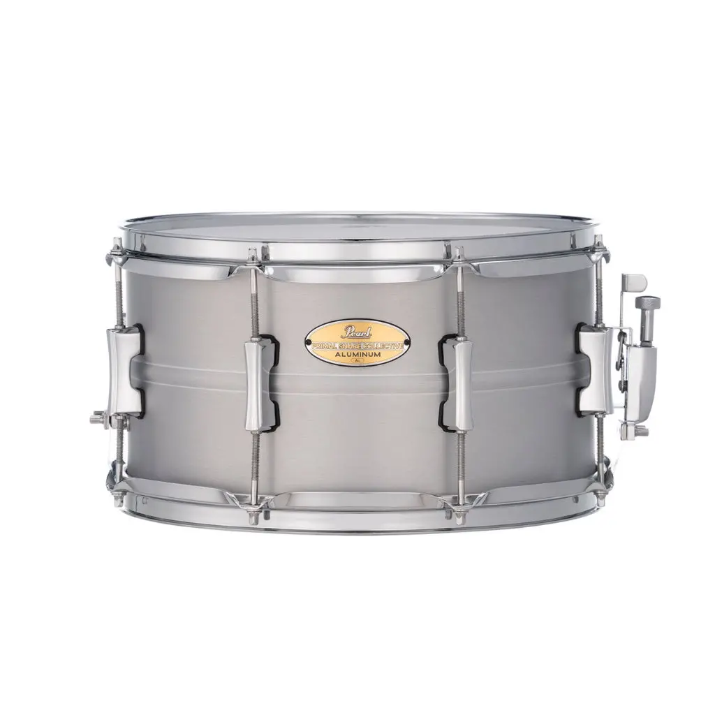 Pearl Primal Collective Snare Drum - 7 Inches X 13 Inches, Brushed Aluminum 1