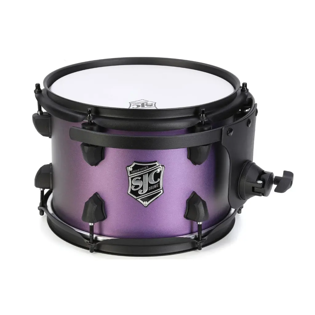 Sjc Custom Drums Pathfinder Series 3-Piece Shell Pack - Purple Glimmer 2