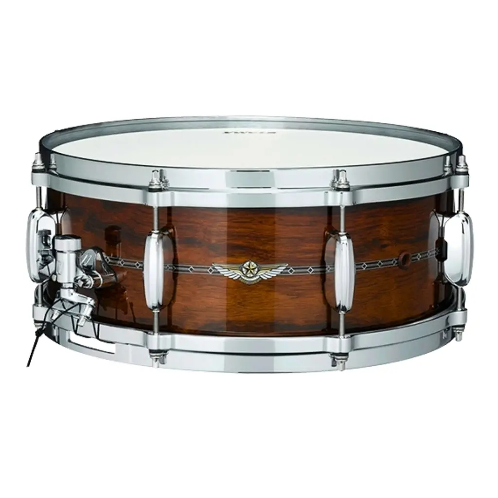 Tama Tbs1465s Star Bubinga 14"X6.5" Snare Drum - Sunset Australian Acacia Burst 1