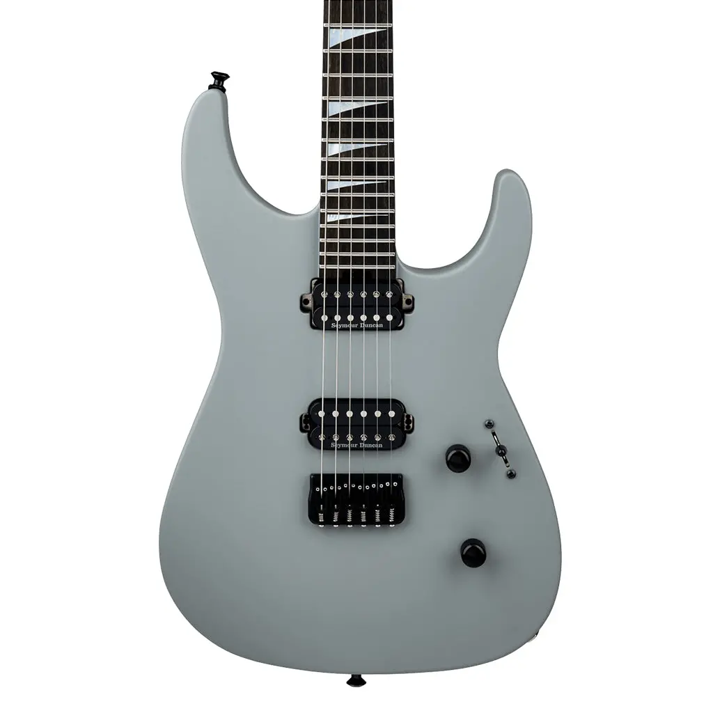 Jackson American Series Soloist Sl2 Dx Ht Electric Guitar Ebony Fingerboard Satin Porsche Gray 1