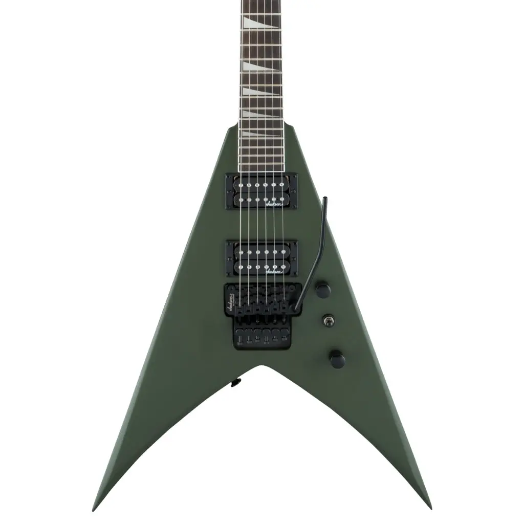 Jackson Js Series King V Js32 Electric Guitar - Matte Army Drab, Amaranth Fingerboard 1
