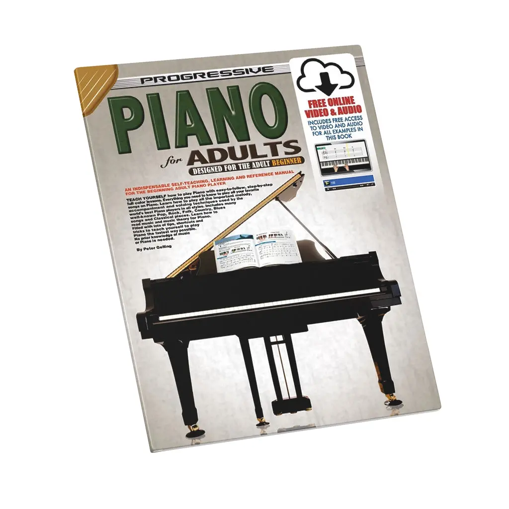 Progressive Piano For Adults - Book 1