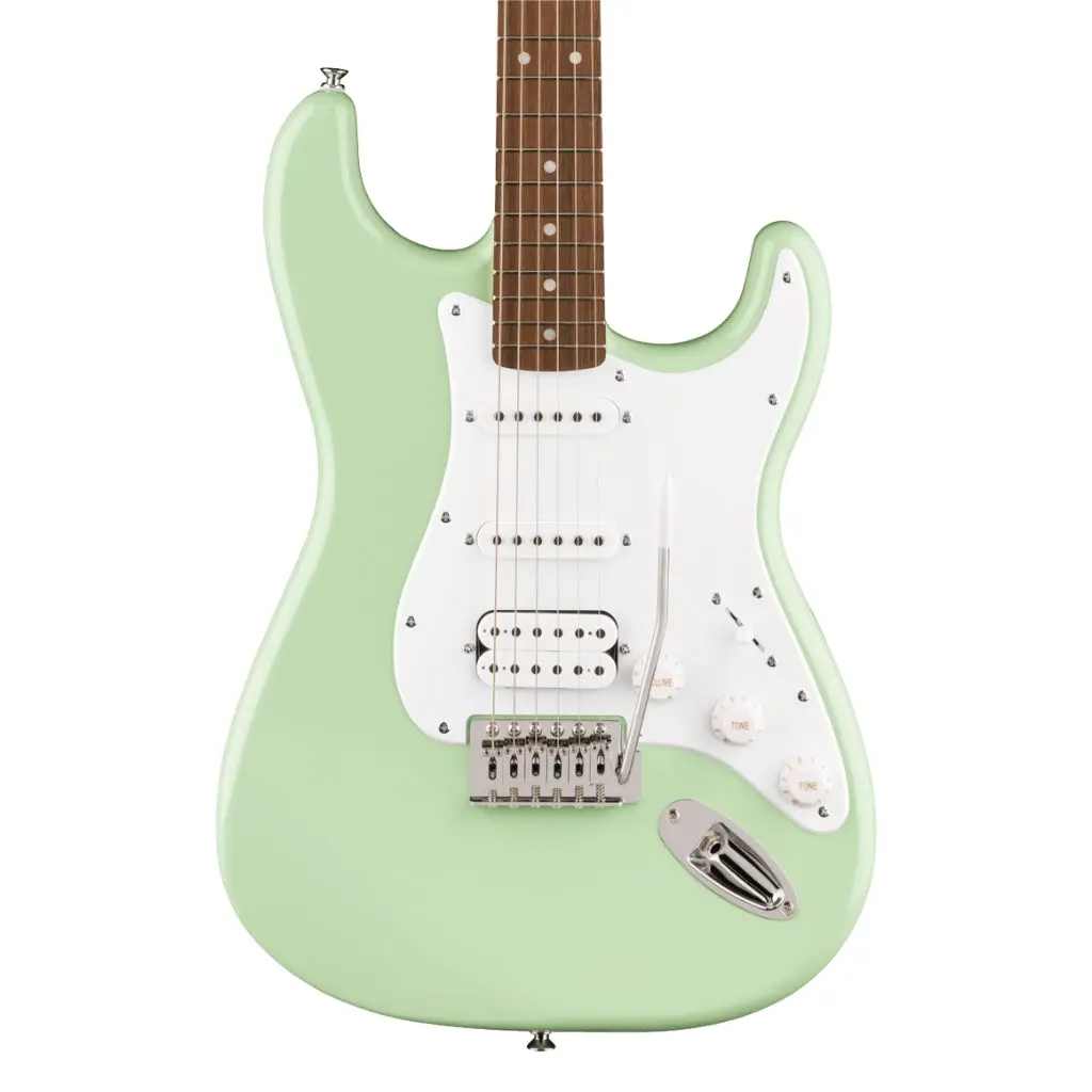 Squier Fsr Squier Sonic Stratocaster Hss Electric Guitar - Surf Green, Laurel Fingerboard 1