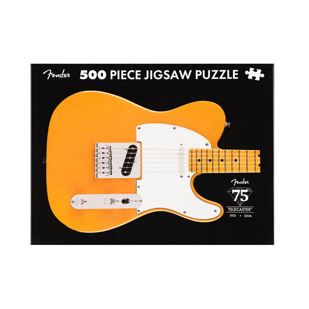 Fender 500-Piece Telecaster Jigsaw Puzzle - 18X24 1