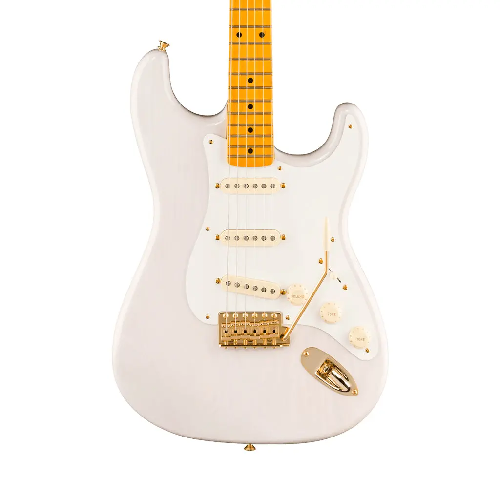 Fender American Vintage Ii  Limited Edition1957 Stratocaster Ash Body & Gold Hardware - White Blonde 1