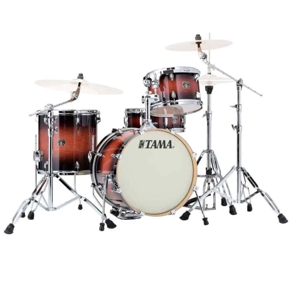 Tama Superstar Classic 4-Piece Shell Pack With 18" Bass Drum And Sm5w Hardware Pack Included - Mahogany Burst 1