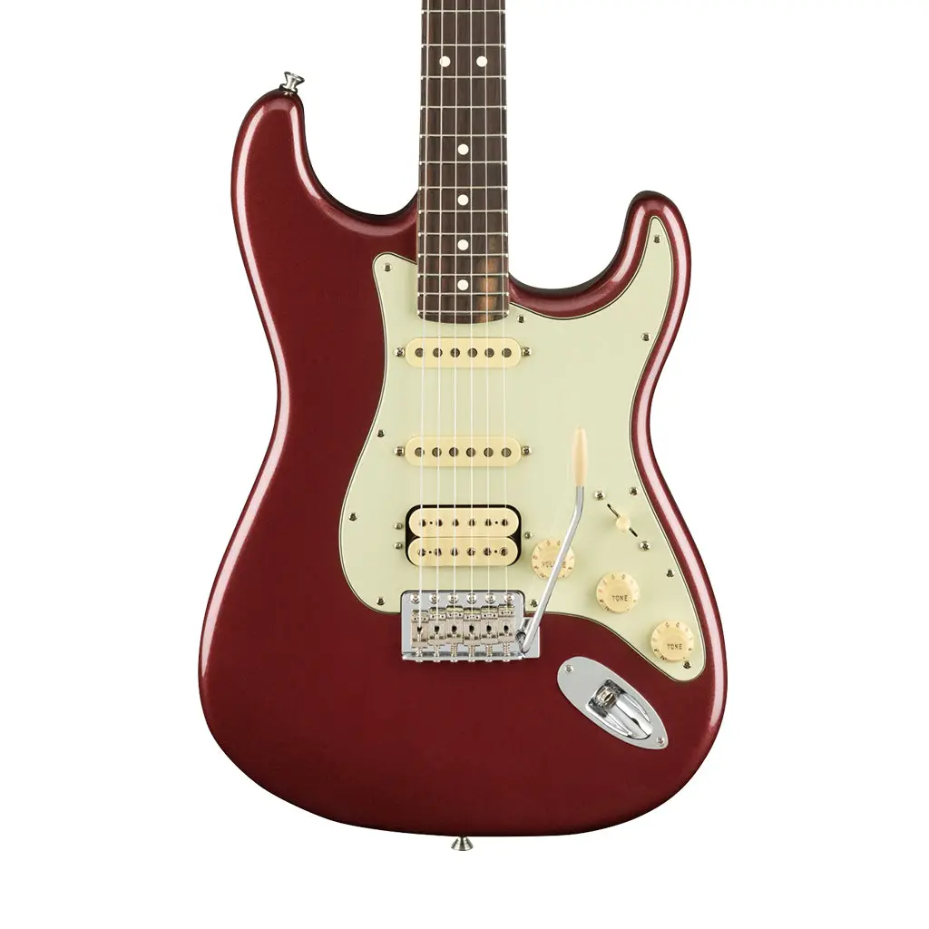 Fender American Performer Stratocaster Hss Electric Guitar - Aubergine 1