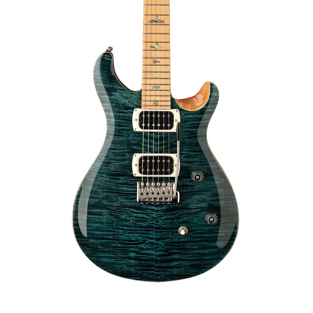 Prs Se Ce24 Maple Top & Fretboard Electric Guitar - Slate Blue 1