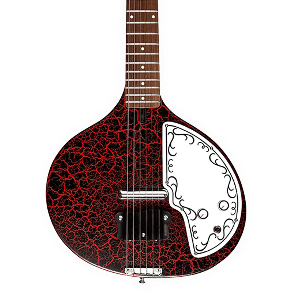 Danelectro '68 Baby Sitar - Red 1