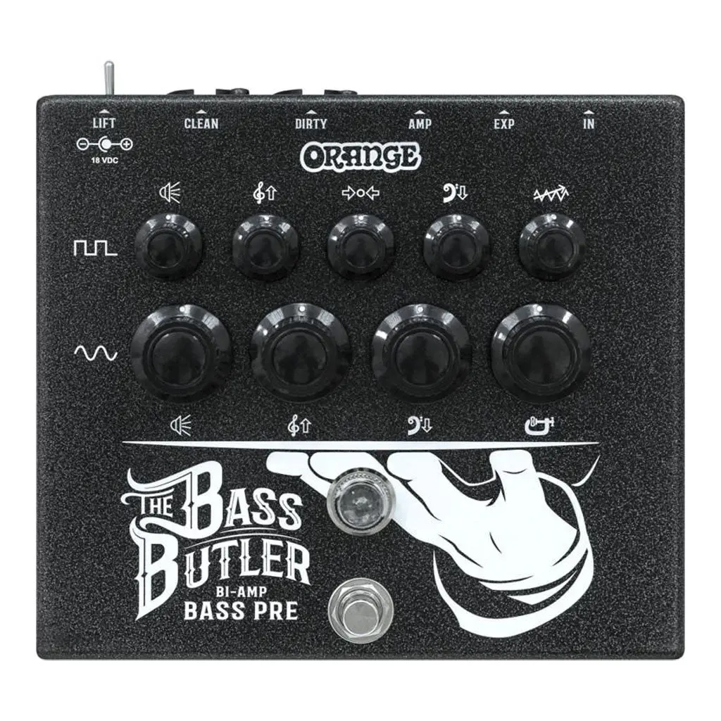 Orange Bass Butler Bi Amp Bass Pre Amp Pedal 1