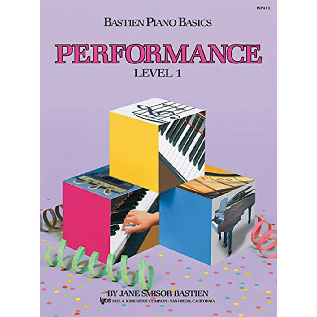 Bastien Piano Basics Performance Level 1 1