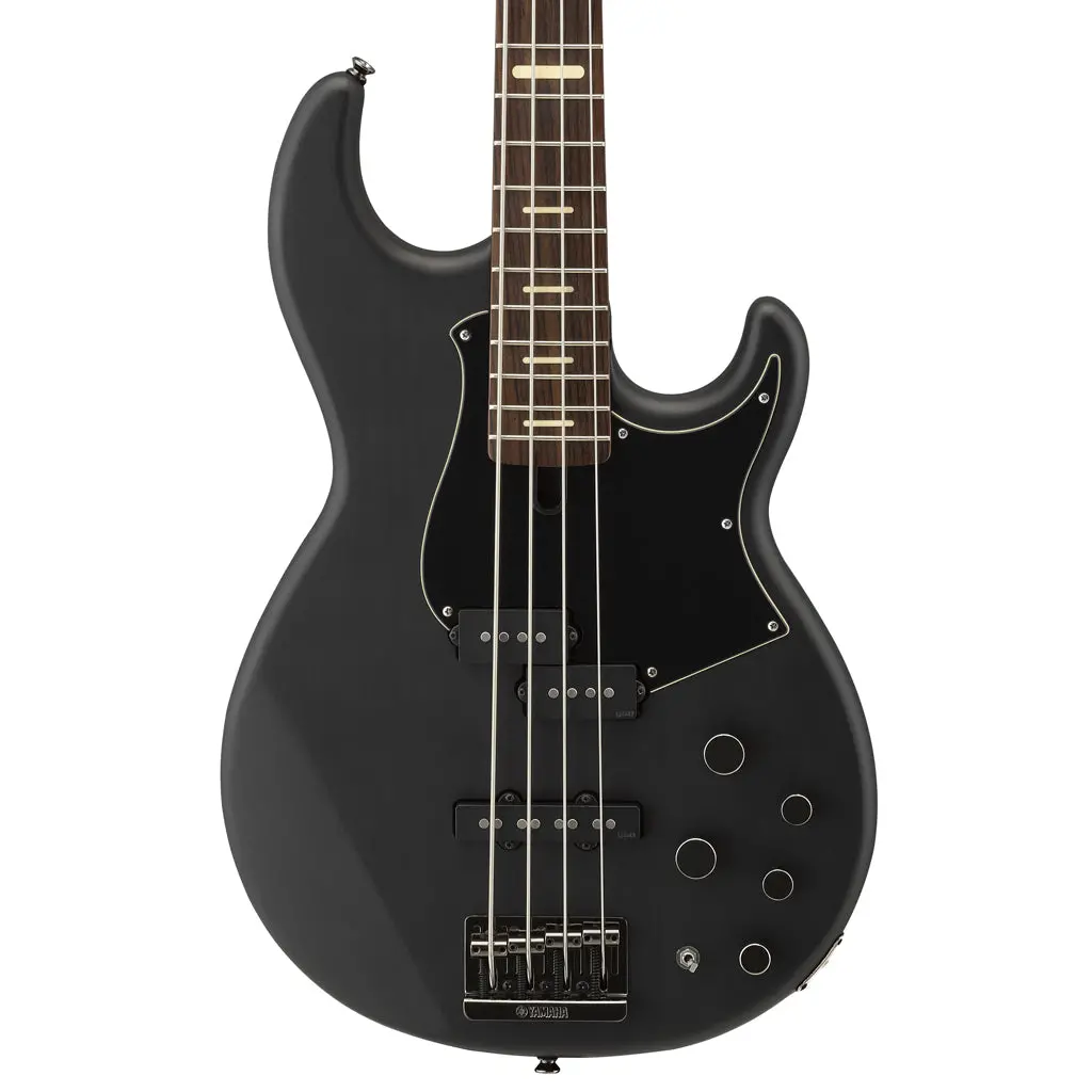 Yamaha Bb734atmbl 4-String Bass - Trans Matte Black 1
