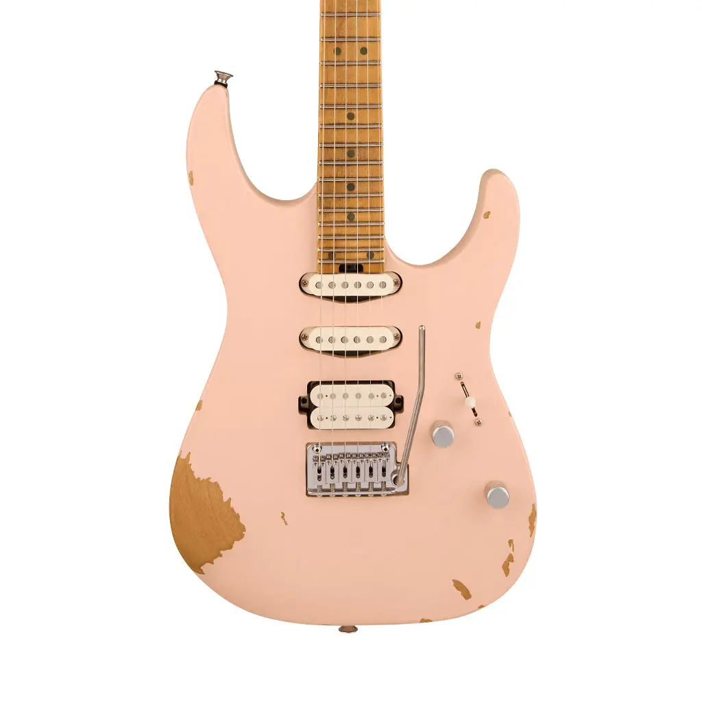 Charvel Pro Mod Rick Graham Signature Dk24 2Pt - Worn Shell Pink 1