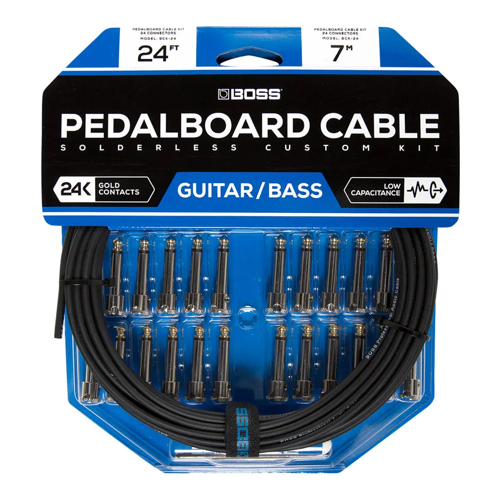 Boss Pedalboard Cable Kit 24 1