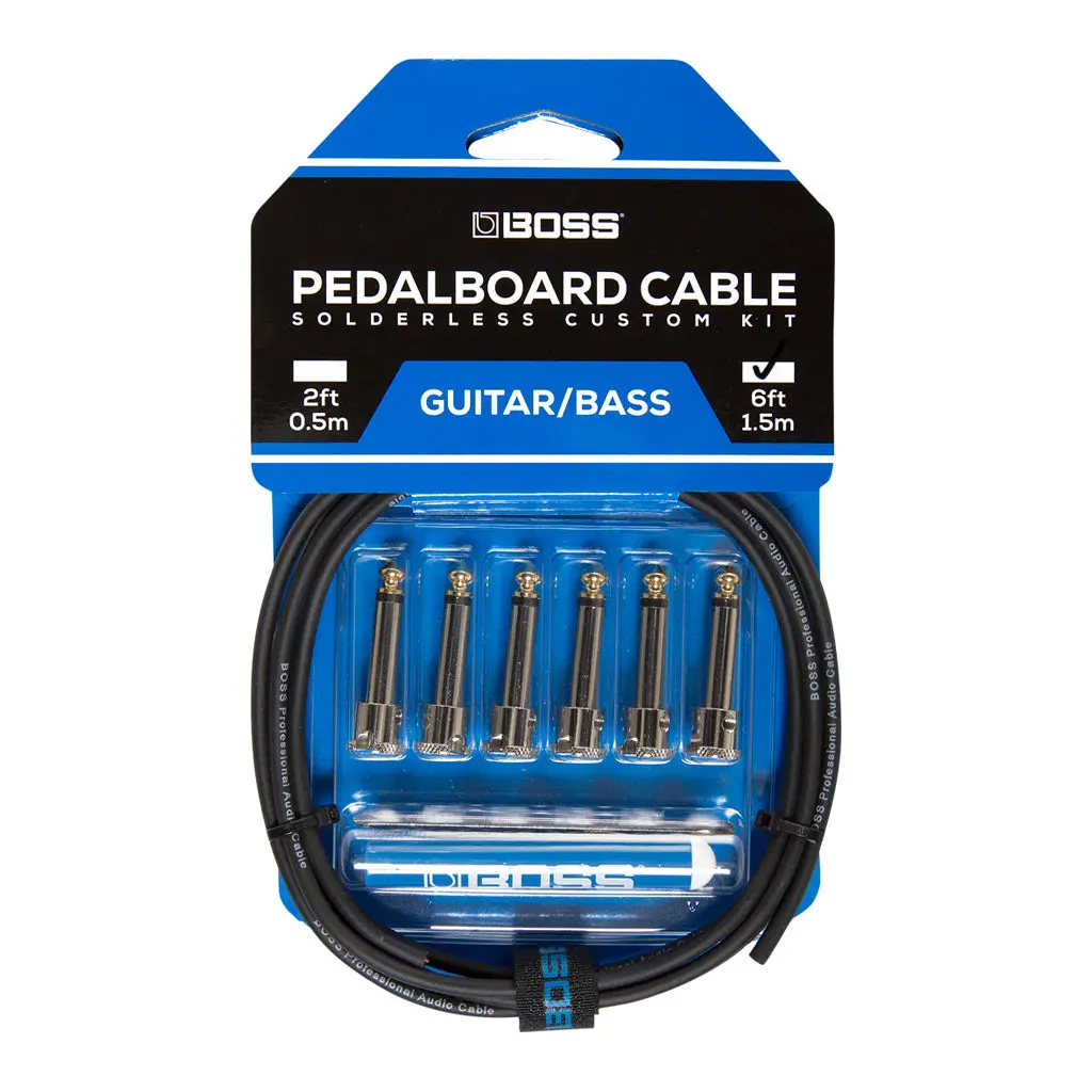 Boss Pedalboard Cable Kit 6 1