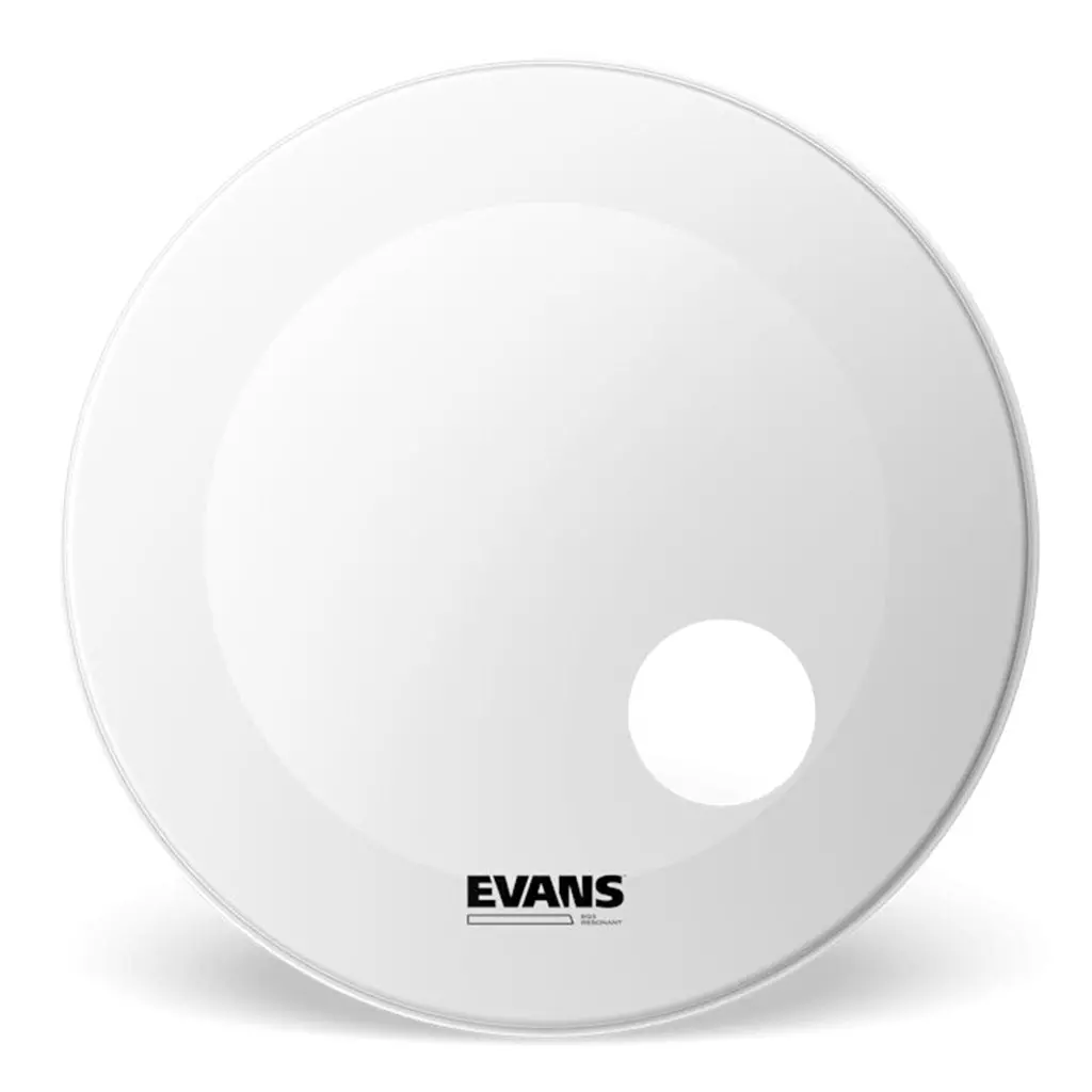 Evans 22" Eq3 Resonant Coated White 1