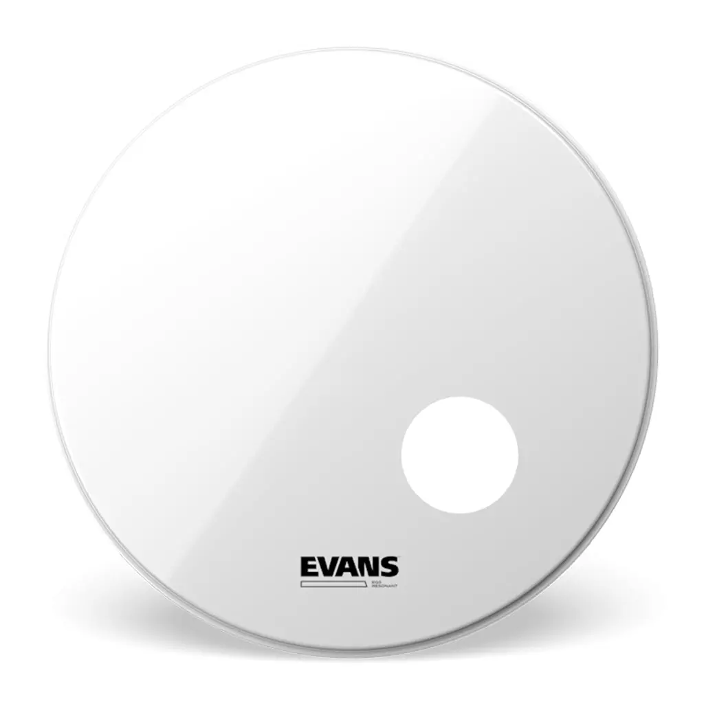 Evans 22" Eq3 Resonant Smooth White 1