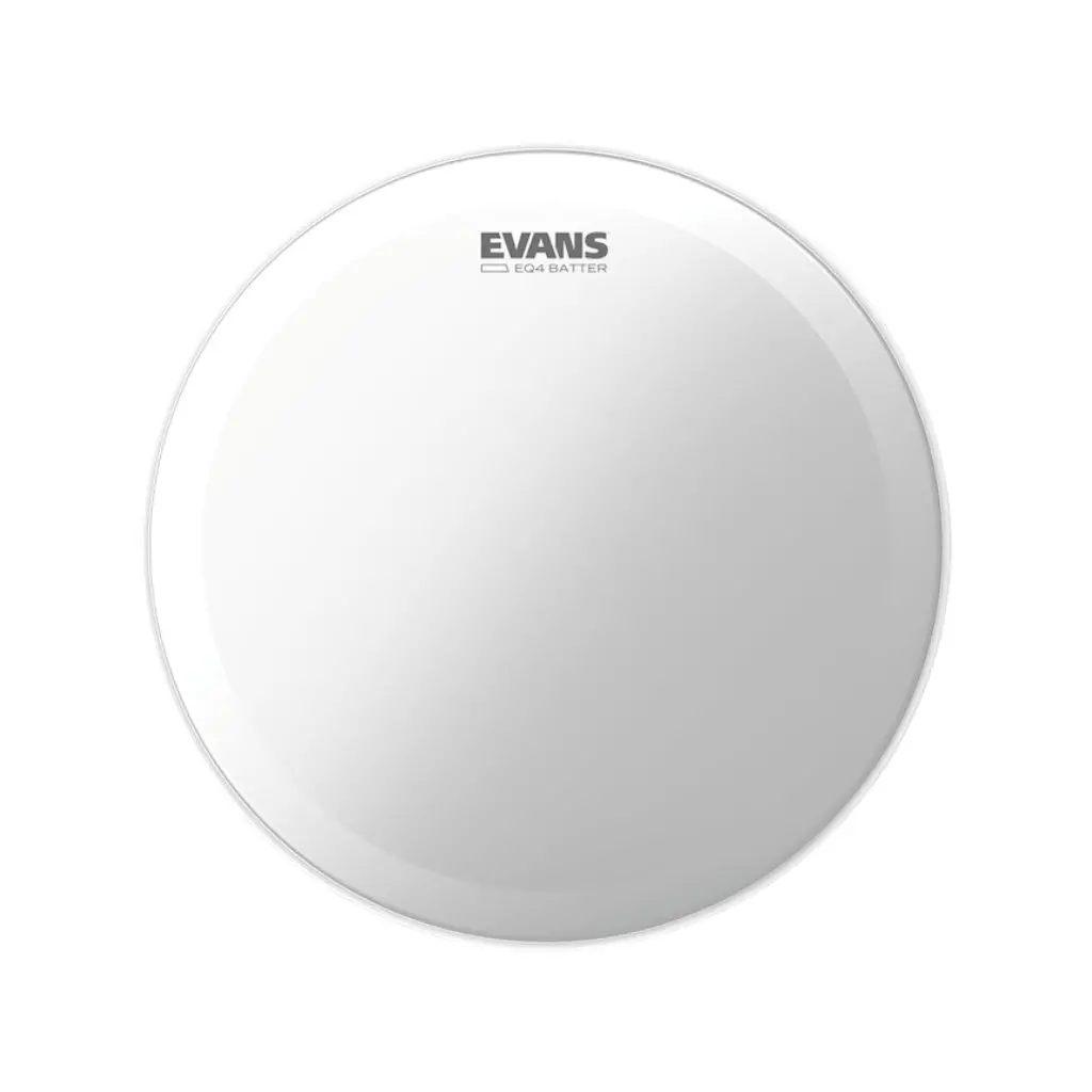 Evans 20" Eq4 Frosted Bass Drum Head 1