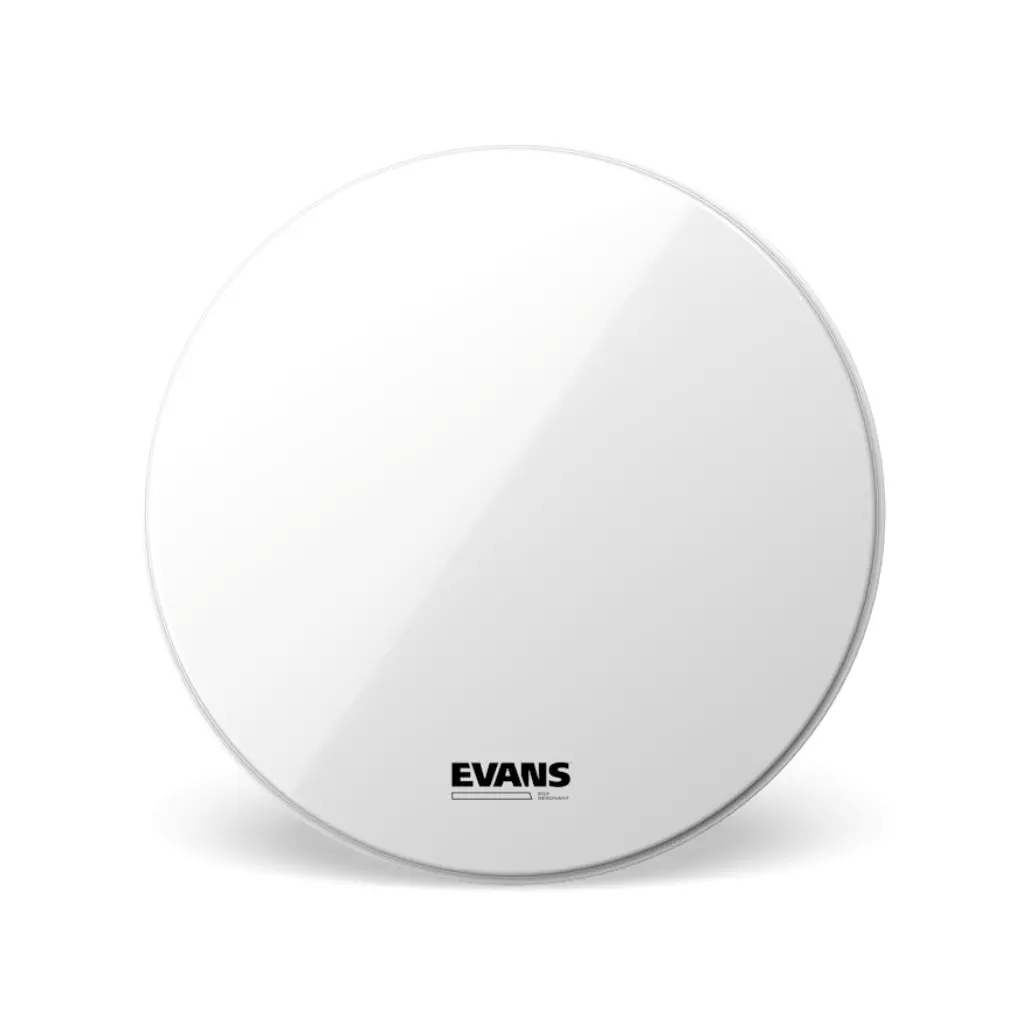 Evans 24" Eq3 Resonant Smooth White (No Port) 1