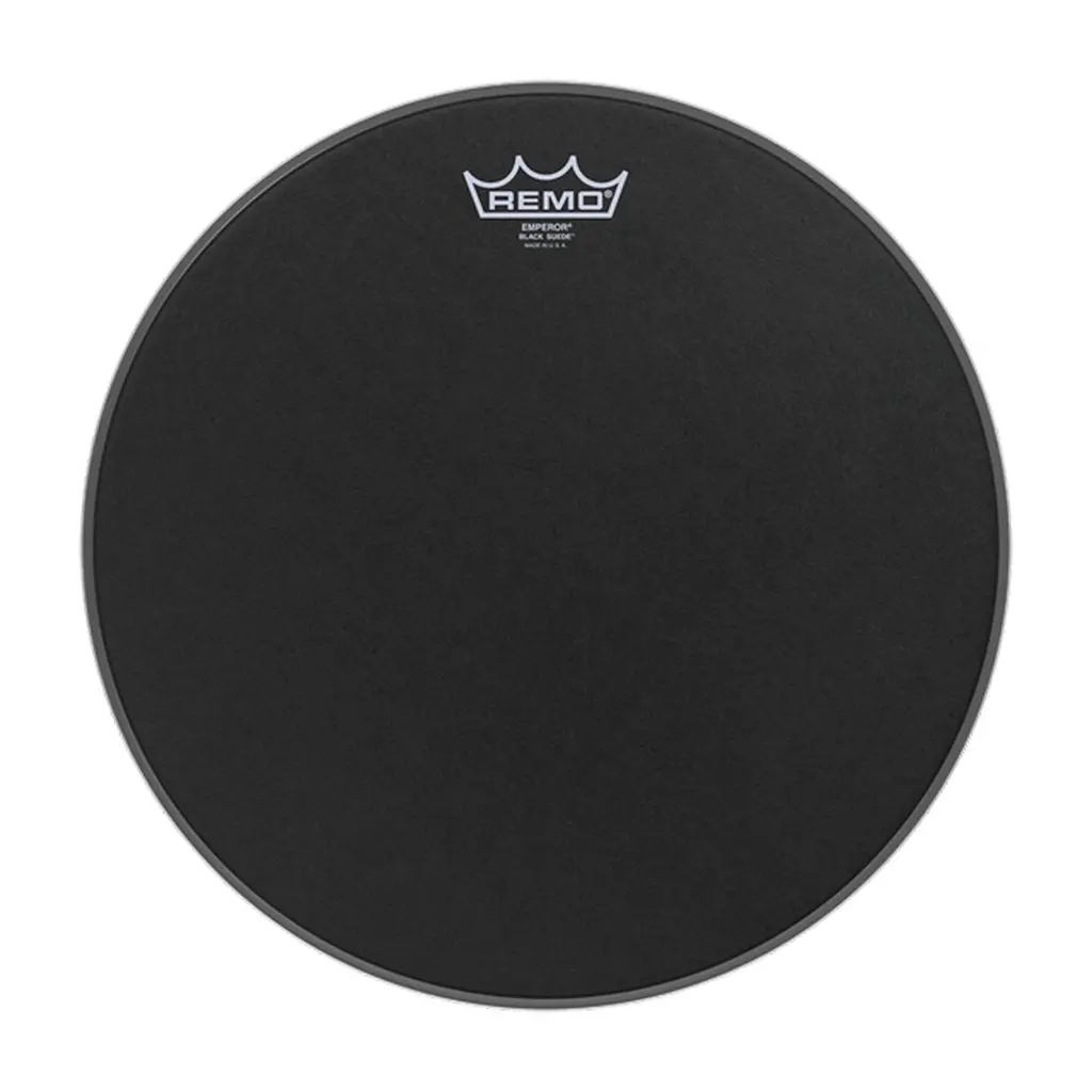 Remo 8" Emperor Black Suede 1