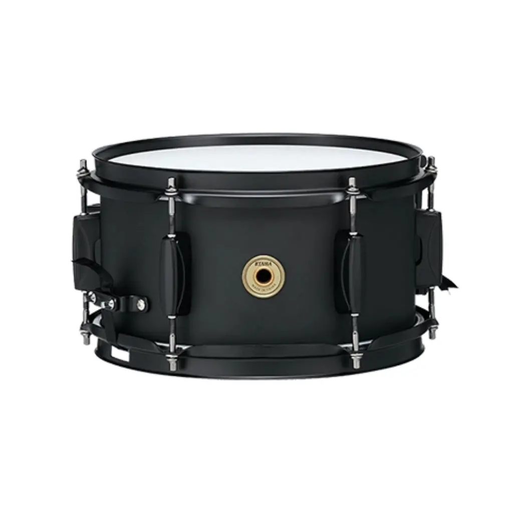 Tama Bst1055mbk Metalworks 5.5 X 10-Inch Steel Snare Drum - Matte Black 1