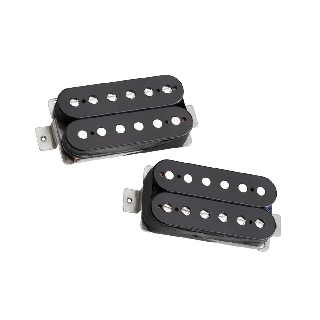 Seymour Duncan Aph2s Alnico Ii Pro Slash Humbucker Pickup Set - Black 1
