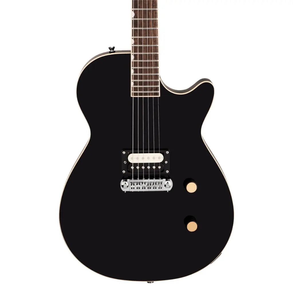Gretsch Streamliner Jet 1 Pickup Electric Guitar - Jet Black, Laurel Fingerboard 1