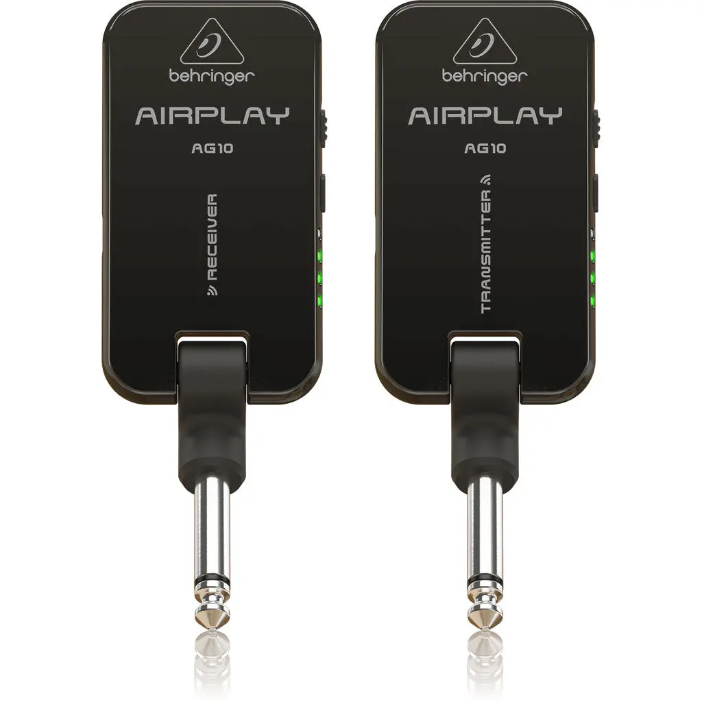 Behringer Ag10 High-Performance 2.4 Ghz Guitar Wireless System With Ultra-Low Latency And Rechargeable Battery 1