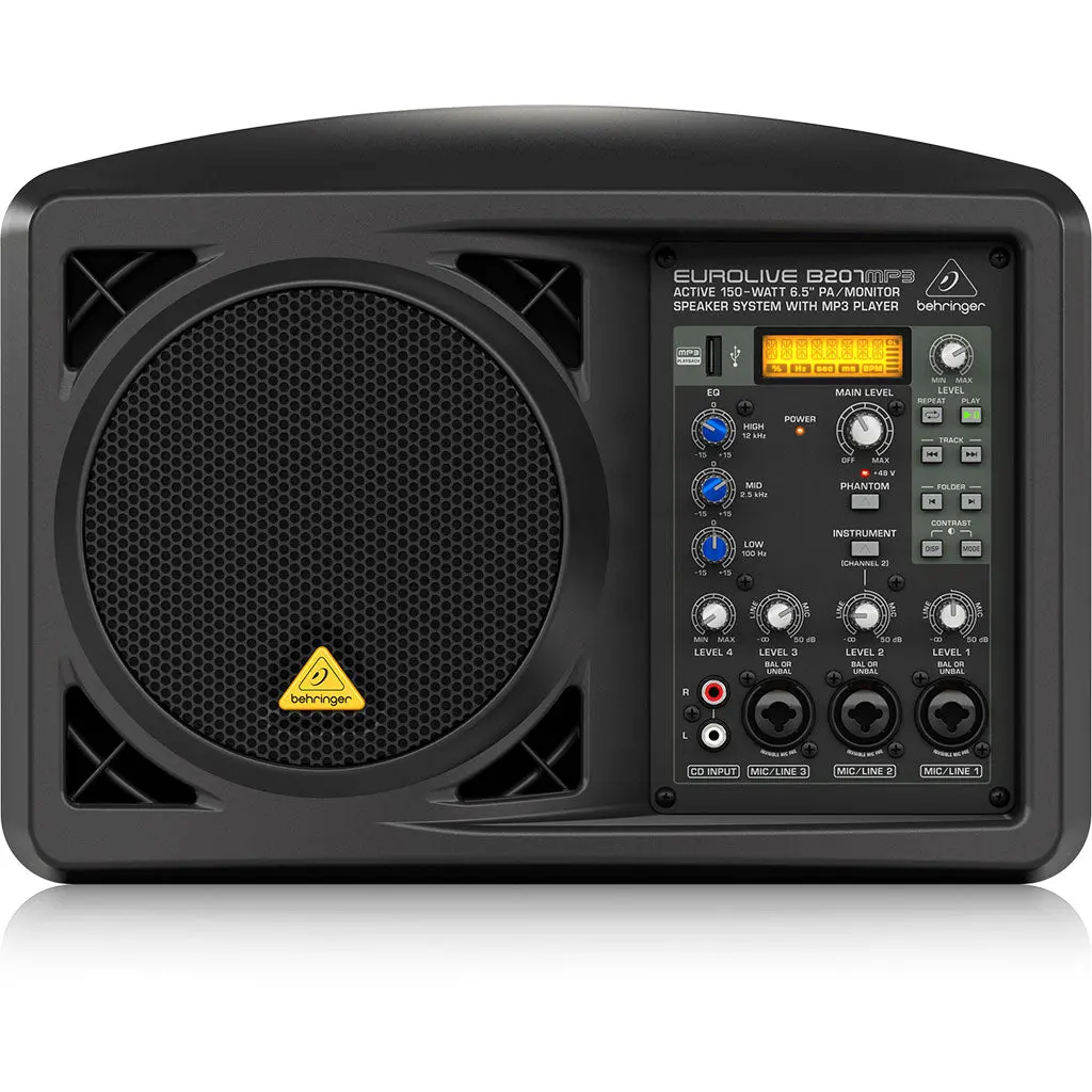 Behringer Eurolive B207mp3 Compact Speaker 1