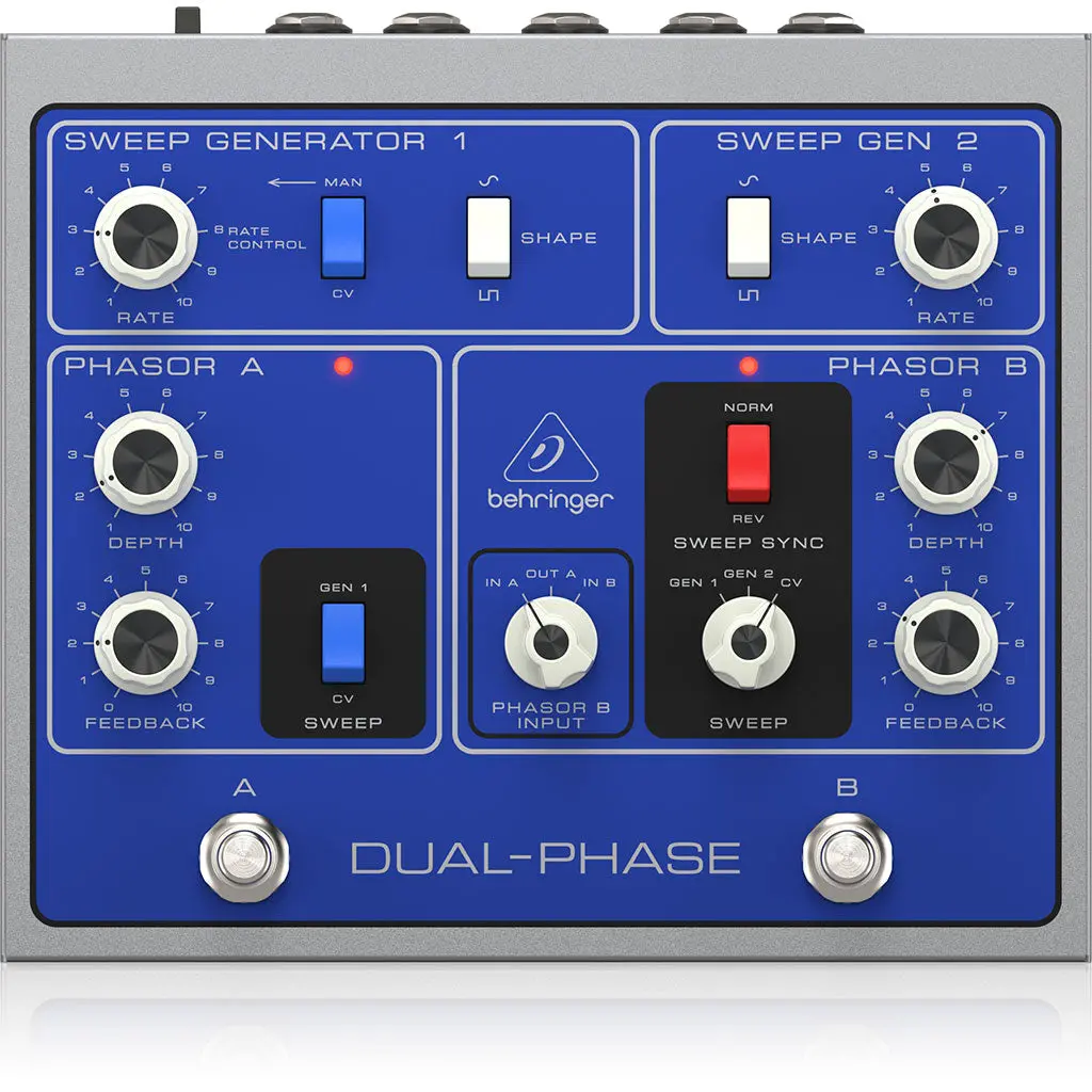 Behringer Dual-Phase Analog Phase Shift Pedal 1