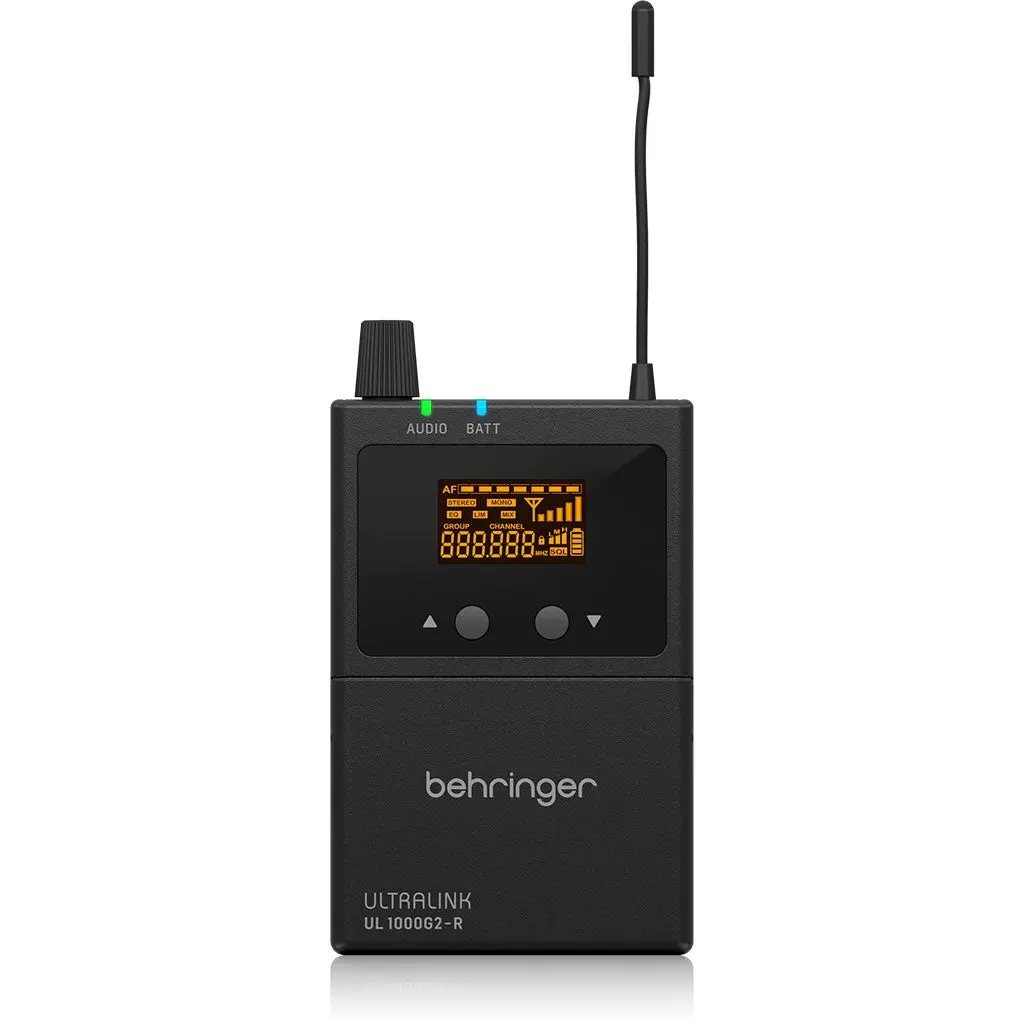 Behringer Ul1000g2-R Uhf Wireless Belt-Pack Receiver For Behringer Ul 1000G2 1