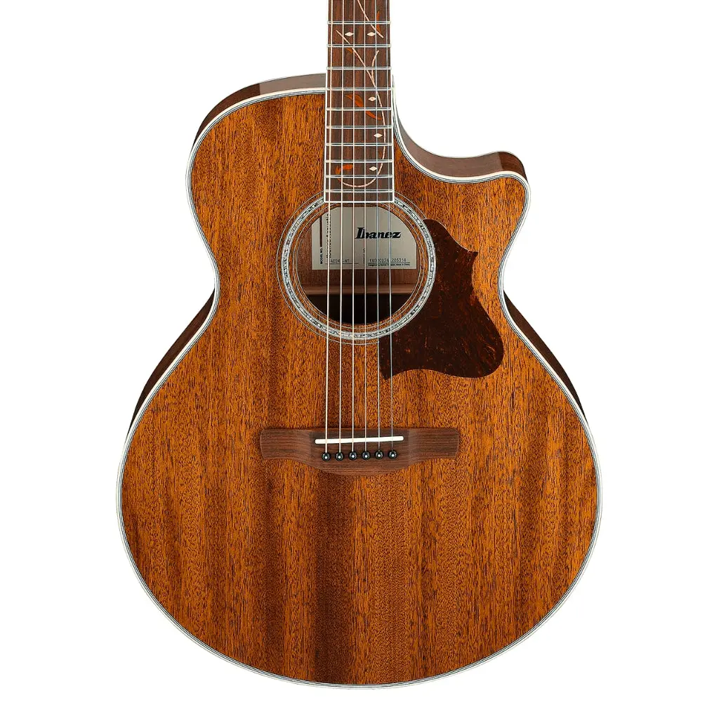 Ibanez Ae245 Solid Top Acoustic-Electric Guitar - Natural 1